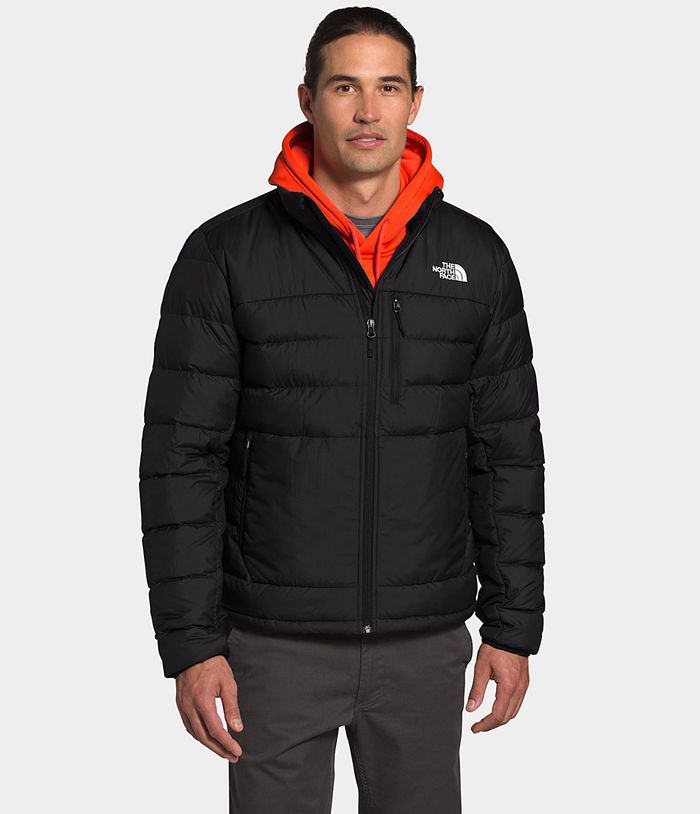 The North Face Mens Puffer Jacket Aconcagua 2 026CWHMZG - Black